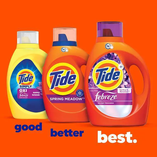 Alt view image 7 of 7 - Tide Simply Laundry Detergent Liquid, Oxi Boost + Febreze Odor Defense, Sunny Breeze Scent, 31 fl oz, 22 Loads