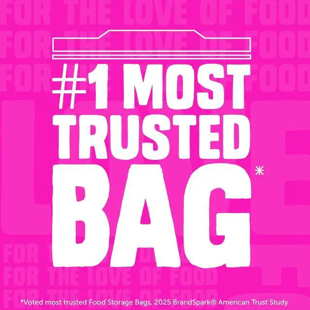 Alt view image 5 of 7 - Ziploc Brand Food Storage Bags, School Supplies, with Grip 'n Seal Technology, Zipper, Gallon, 40 Count