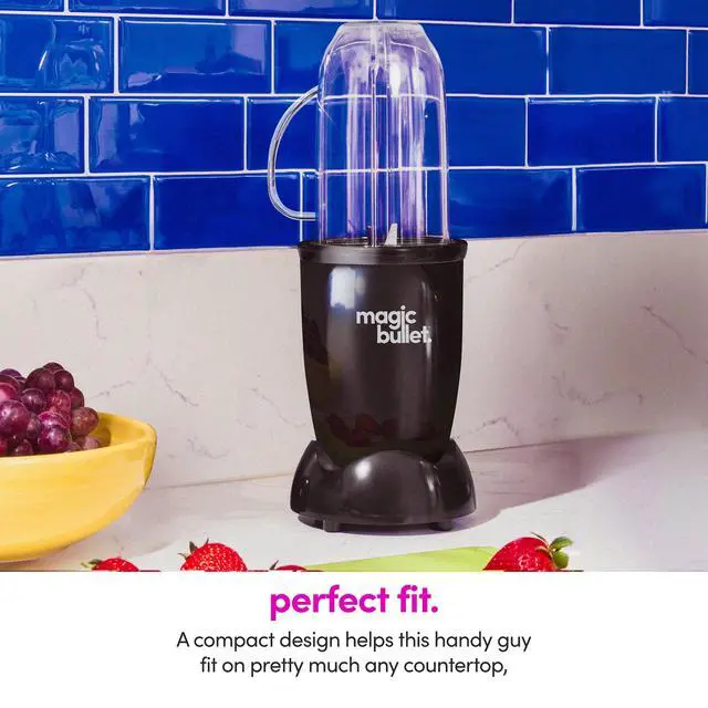 Alt view image 4 of 7 - Magic Bullet 4 Piece Personal Blender MBR-0401WM, Black