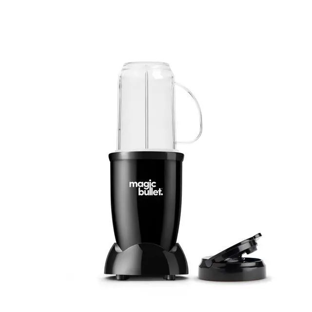 Alt view image 5 of 7 - Magic Bullet 4 Piece Personal Blender MBR-0401WM, Black