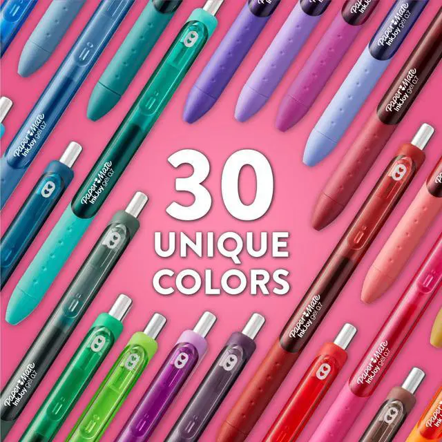 Alt view image 4 of 6 - Paper Mate InkJoy Gel Pens, Candy Pop Colors, Medium (0.7mm) Point, Retractable, 4 Count