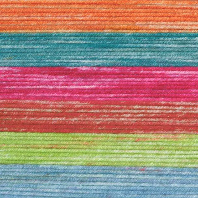 Alt view image 2 of 5 - Lion Brand Yarn Mandala Ombre Happy Cake Medium Acrylic Multi-color Yarn