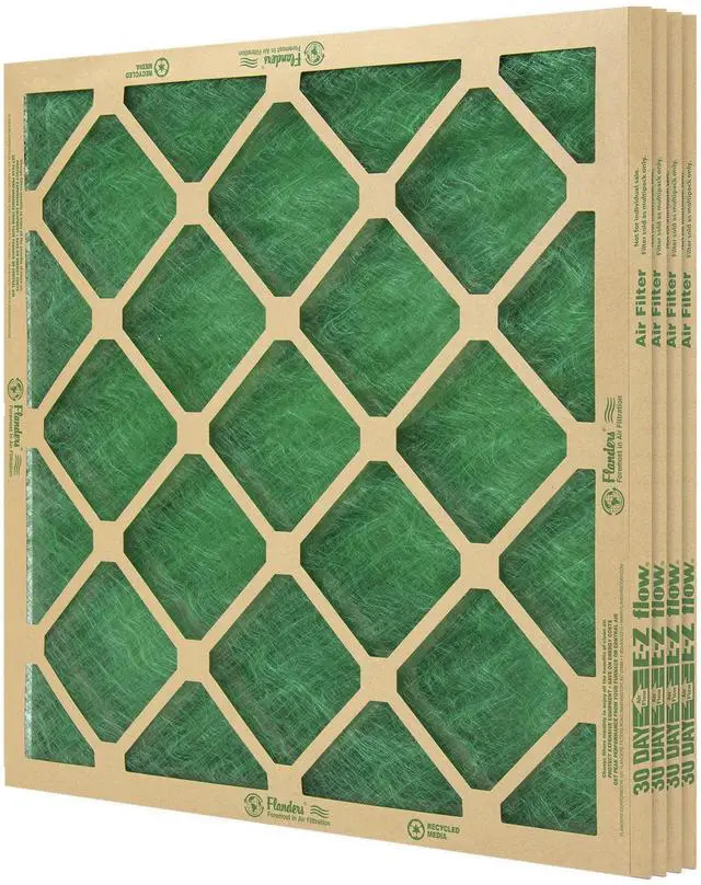 Main image of AAF Flanders 4-Pack 16" x 20" x 1" Nested Fiberglass MERV 1 Air Filter