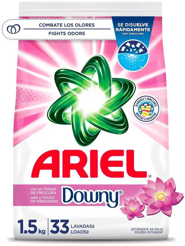 Main image of Ariel Laundry Detergent Powder with a Touch of Downy Freshness, 52 oz, 33 Loads