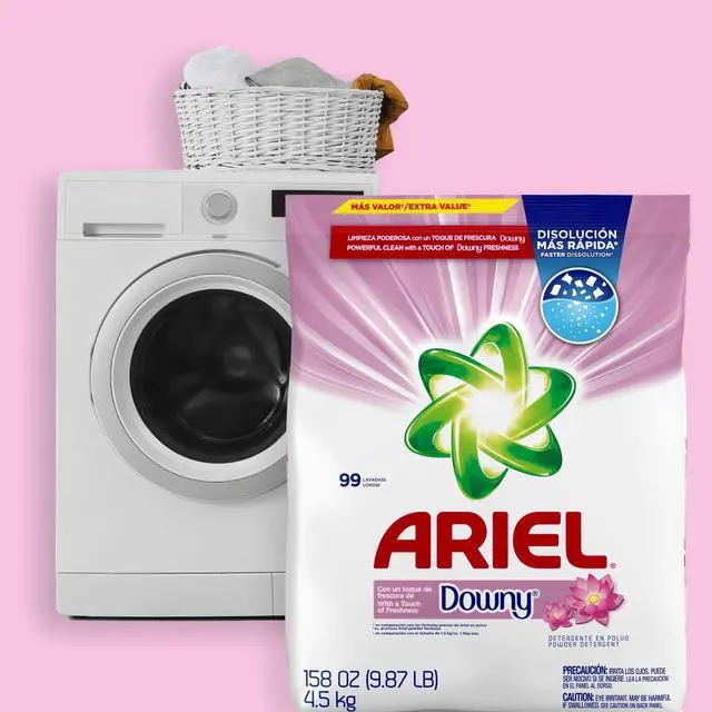 Alt view image 5 of 7 - Ariel Laundry Detergent Powder with a Touch of Downy Freshness, 52 oz, 33 Loads