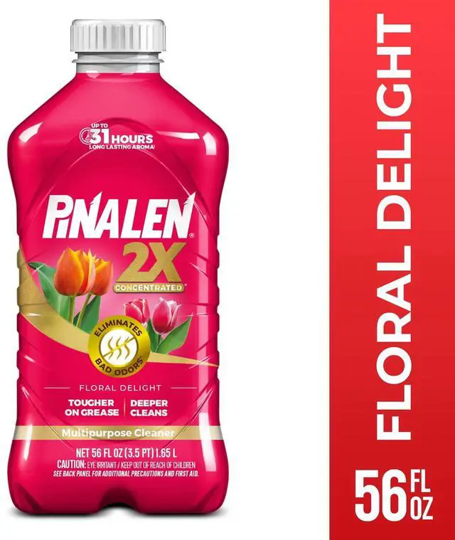 Main image of Pinalen 2X Max Aromas Household All Purpose Cleaner - Floral Delight Scent, 56 fl oz Size Bottle