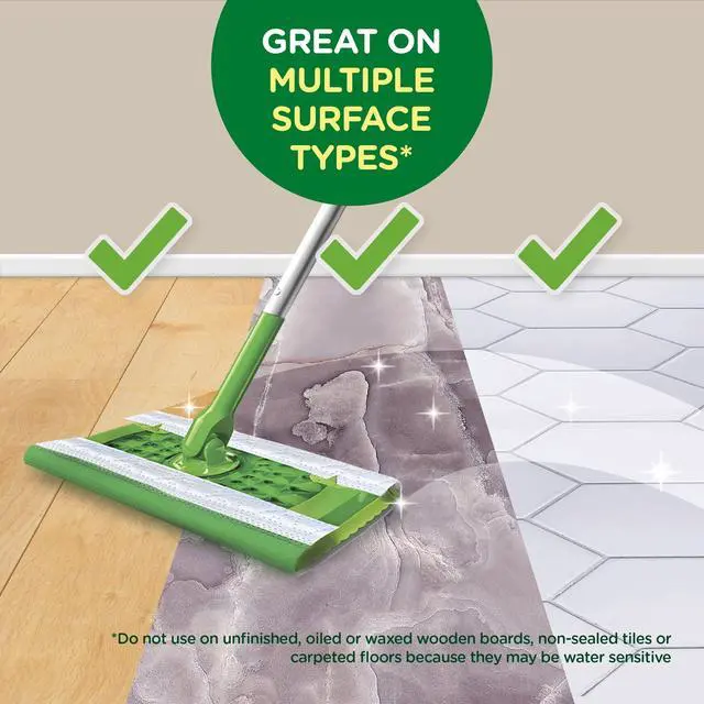 Alt view image 5 of 7 - Swiffer Mop & Go Wet Refills, Gain, 24 Count