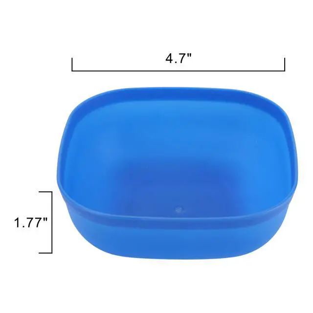 Alt view image 6 of 7 - Your Zone Kids Dinnerware Set, 24-Piece Plastic Tableware Set with Divided Trays, Plates, Bowls, Cups & Utensils, Multicolor