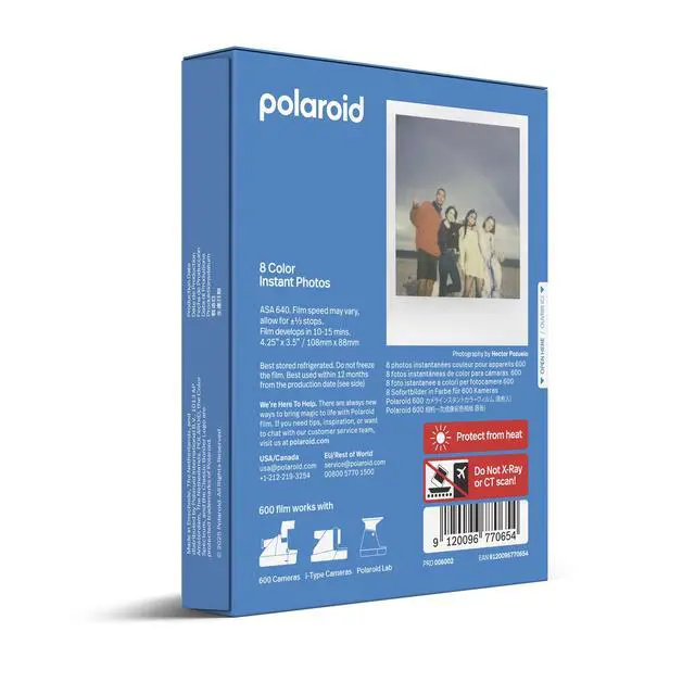 Alt view image 5 of 5 - Polaroid Color 600 Film Single Pack (8 Photos)