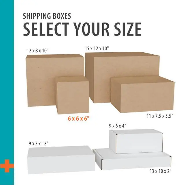 Alt view image 7 of 7 - Pen+Gear Recycled Shipping Boxes, 6 in. L x 6 in. W x 6 in. H, 30-Count