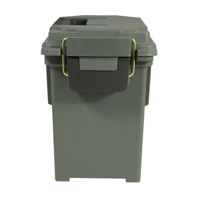 Alt view image 4 of 7 - Strategy Field Ammo Box 11.6" x 5.2" x 7.2" Plastic OD Green