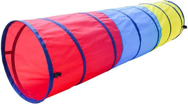 Main image of Play Day Pop-up Crawl Through Tunnel, Polyester Material, Indoor & Outdoor - Tunnel for Kids 3+