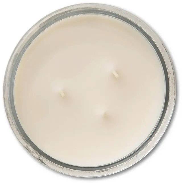 Alt view image 4 of 7 - (2 pack) Mainstays 3-Wick Scented Glass Jar Candle, Vanilla, 11.5 oz