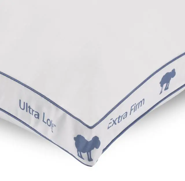 Alt view image 7 of 7 - Sertapedic Ultra Loft Standard/Queen Bed Pillow, Extra Firm Support