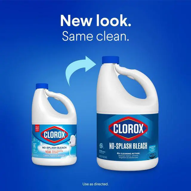 Alt view image 3 of 7 - Clorox No Splash Bleach, 117 fl oz
