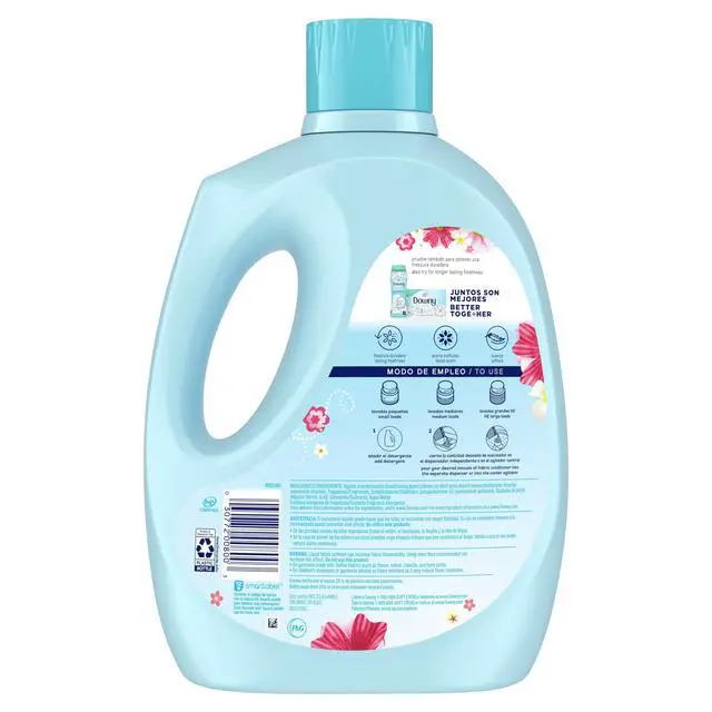 Alt view image 4 of 7 - Downy Fresh Non-Concentrated Liquid Fabric Softener, Sweet Summer Scent, 125 fl oz, 145 Loads
