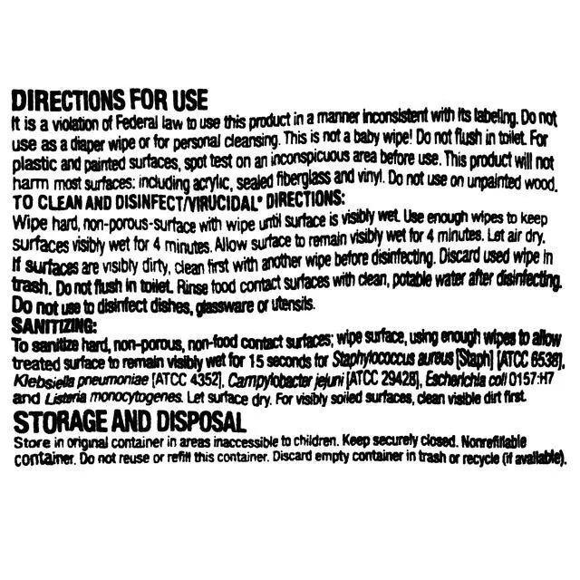Alt view image 5 of 7 - Great Value Multipack Scent Disinfecting Wipes2, 105 Count