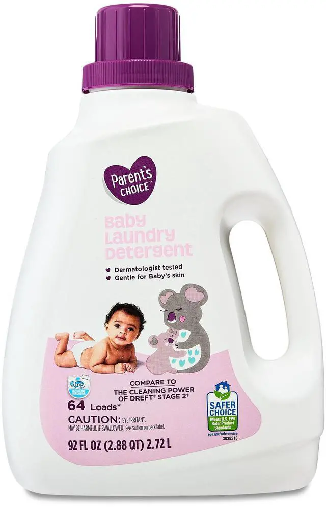 Main image of Parent's Choice Baby Laundry Detergent, 92 fl oz, 64 Loads