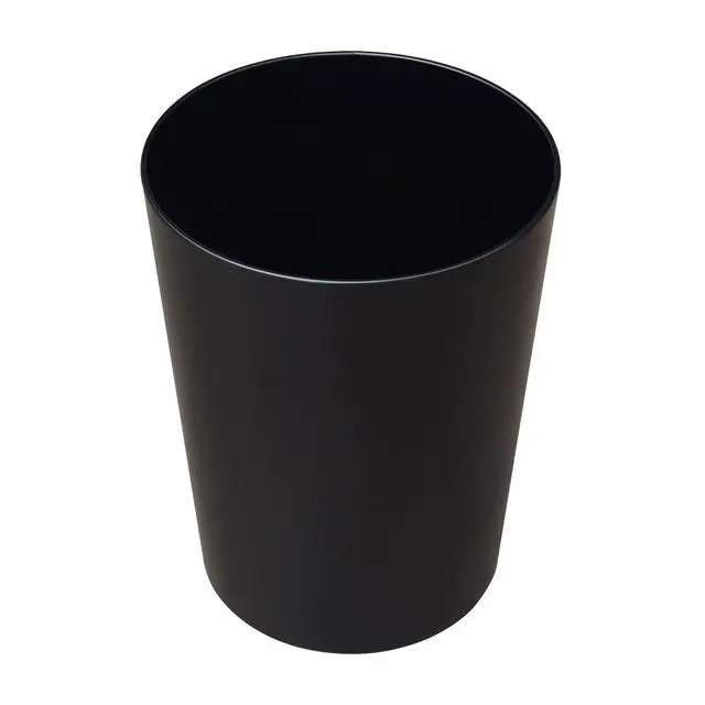 Alt view image 3 of 6 - Mainstays Metal Waste Basket, Black
