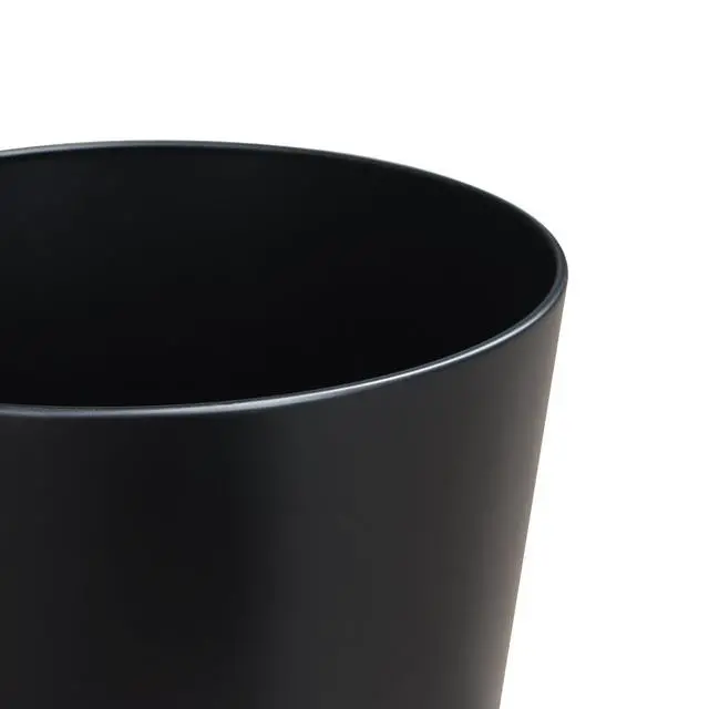 Alt view image 5 of 6 - Mainstays Metal Waste Basket, Black