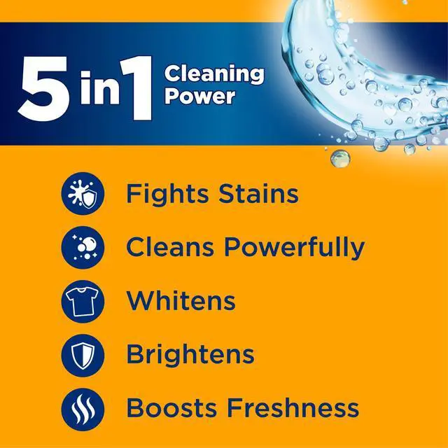 Alt view image 5 of 7 - ARM & HAMMER Plus OxiClean Ultra Stain Fighters Liquid Detergent, Clean Meadow, 96.2 Fl Oz
