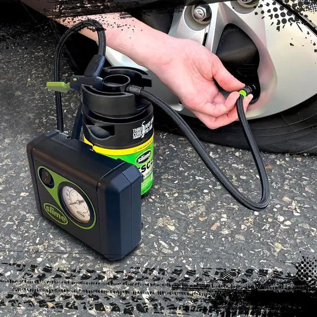 Alt view image 5 of 7 - Smart Spair Plus Flat Tire Repair Kit - 50138