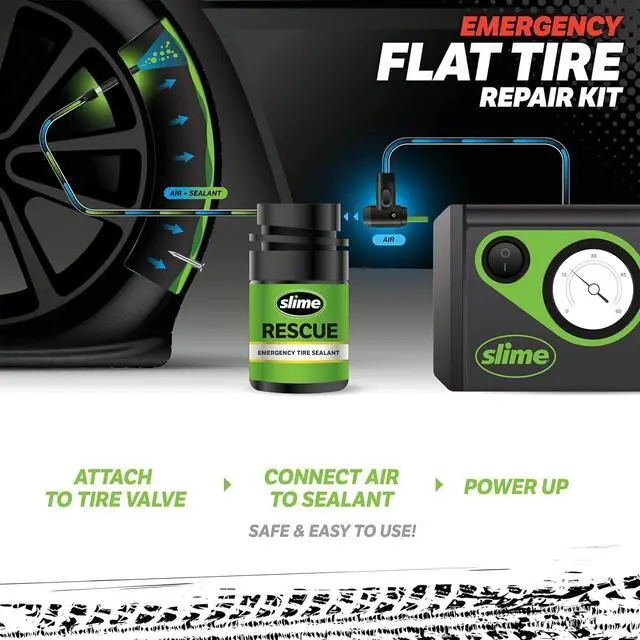 Alt view image 7 of 7 - Smart Spair Plus Flat Tire Repair Kit - 50138