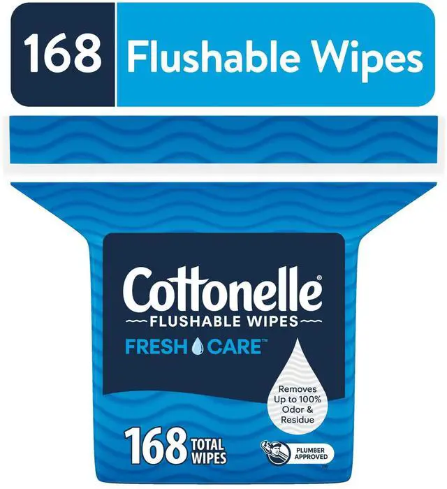 Main image of Cottonelle Fresh Care Flushable Wet Wipes, 1 Resealable Bag