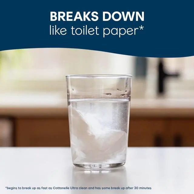 Alt view image 3 of 7 - Cottonelle Fresh Care Flushable Wet Wipes, 1 Resealable Bag