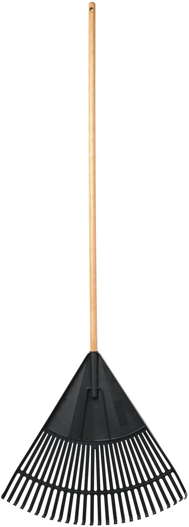Main image of Expert Gardener, 24-inch Wood and Poly Leaf Rake