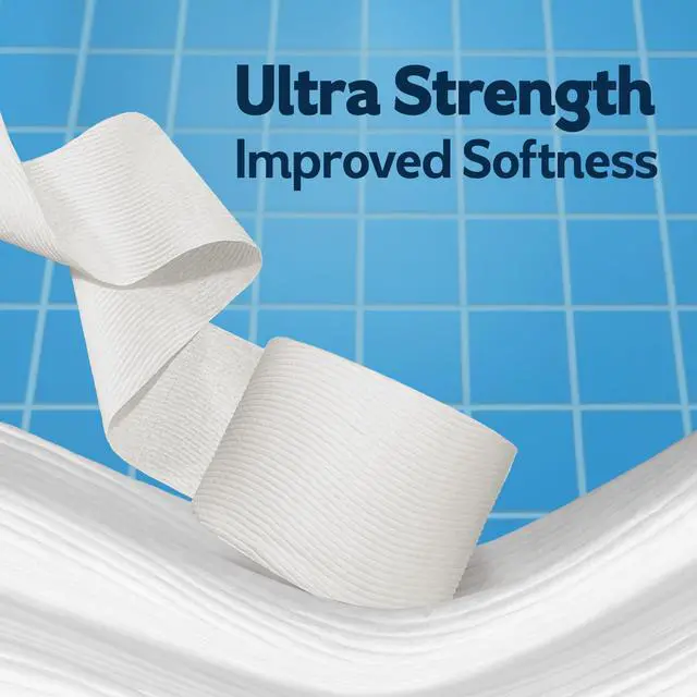 Alt view image 3 of 7 - Cottonelle Ultra Clean Toilet Paper, Strong Toilet Tissue, 6 Mega Rolls