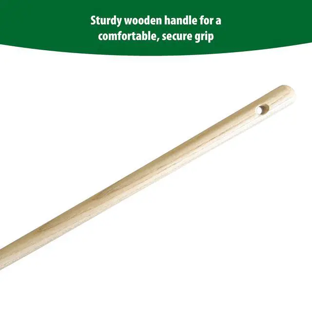 Alt view image 7 of 7 - Expert Gardener, 24-inch Wood and Poly Leaf Rake