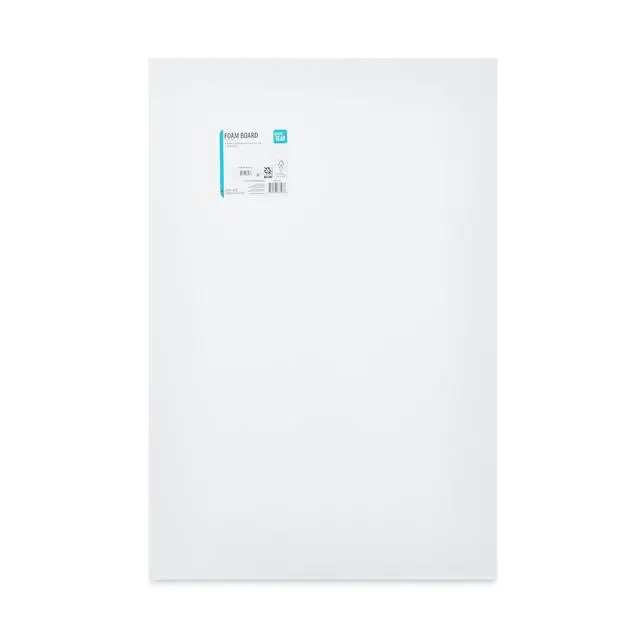 Alt view image 2 of 7 - (5 pack) Pen+Gear White Foam Board, 20" x 30"