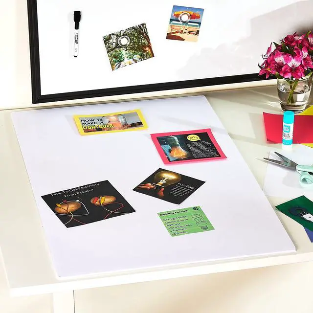 Alt view image 3 of 7 - (5 pack) Pen+Gear White Foam Board, 20" x 30"