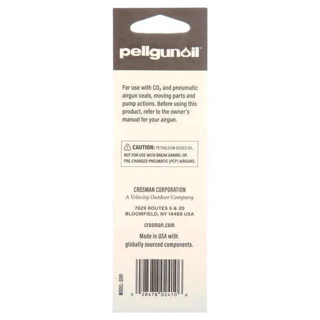 Alt view image 4 of 6 - Crosman Maintenance Pellgun Oil for Pneumatic and CO2 Airguns, Rust Resistant 0241. Gunsmithing Tools & Accessories.