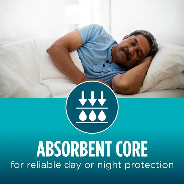 Alt view image 5 of 7 - Assurance Unisex Incontinence Belted Shields, Moderate Absorbency, One Size Fits Most, 30 Count