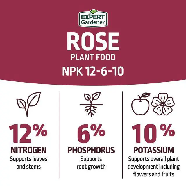 Alt view image 3 of 7 - Expert Gardener Rose Plant Food Fertilizer 12-6-10, 4 lb.