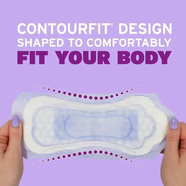 Alt view image 6 of 7 - Poise Incontinence Pads for Women, 4 Drop Moderate Absorbency, Regular Length, 20 Count