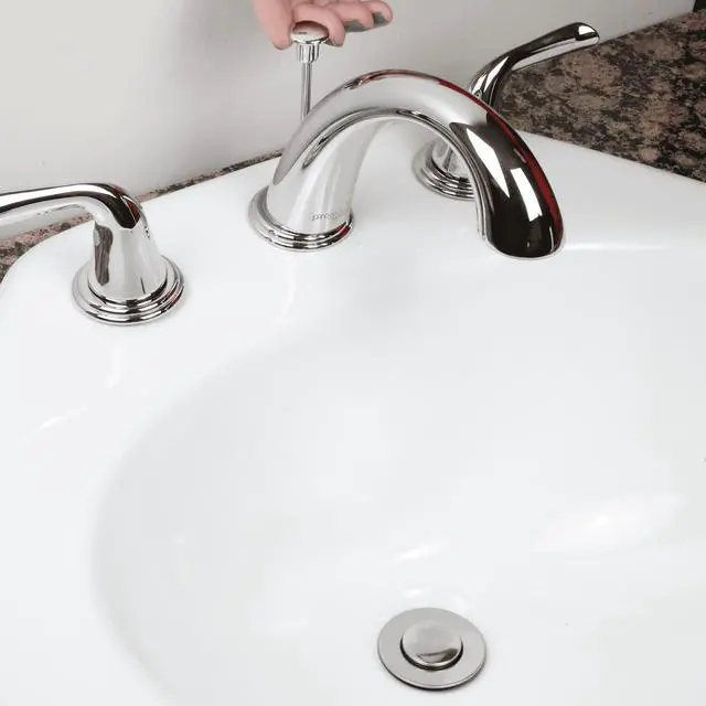 Alt view image 6 of 7 - Danco Bathroom Sink Plastic Pop-up Assembly in Chrome (80767)