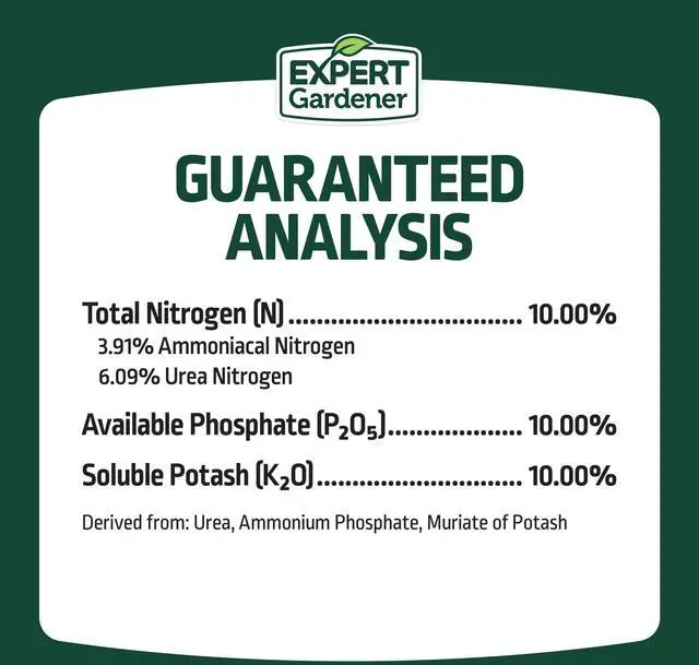 Alt view image 4 of 7 - Expert Gardener All Purpose Plant Fertilizer, 10-10-10, 40 lb Bag