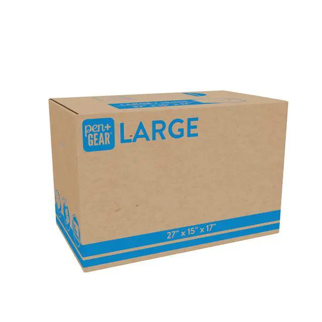 Alt view image 5 of 7 - (10 pack) Pen+Gear Large Moving Boxes, 27L x 15W x 17H, Kraft
