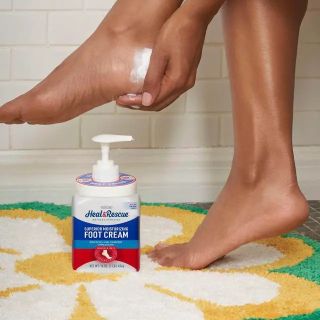 Alt view image 6 of 6 - Heal & Rescue Superior 16oz Moisturizing Foot Cream