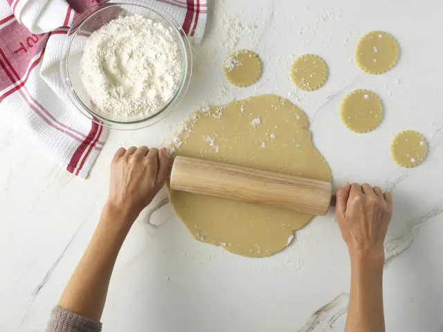 Alt view image 6 of 7 - Wood Rolling Pin 10" x 2", Water-Resistant, Wood Barrel Dough Rolling Pin, GoodCook, 1 Piece