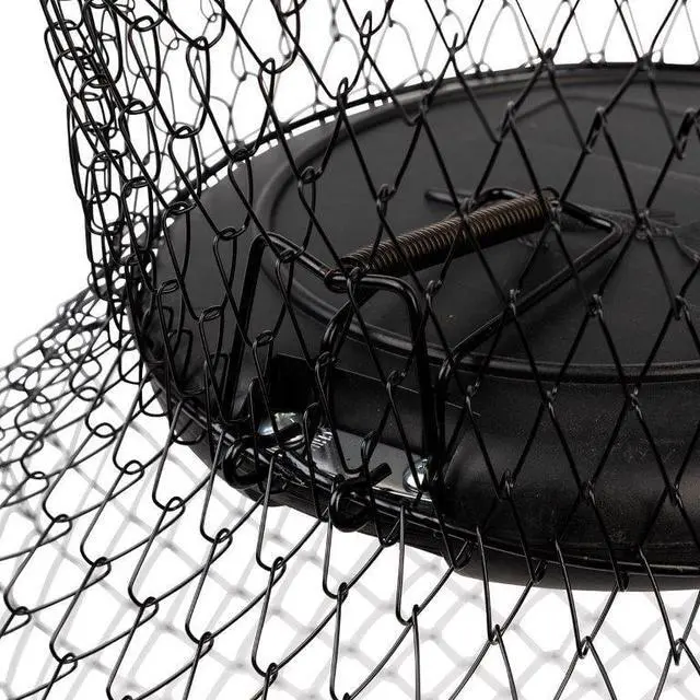 Alt view image 6 of 7 - Ozark Trail 15 in x 21 in Collapsible Floating Wire Fishing Basket with Trap Doors and Handle