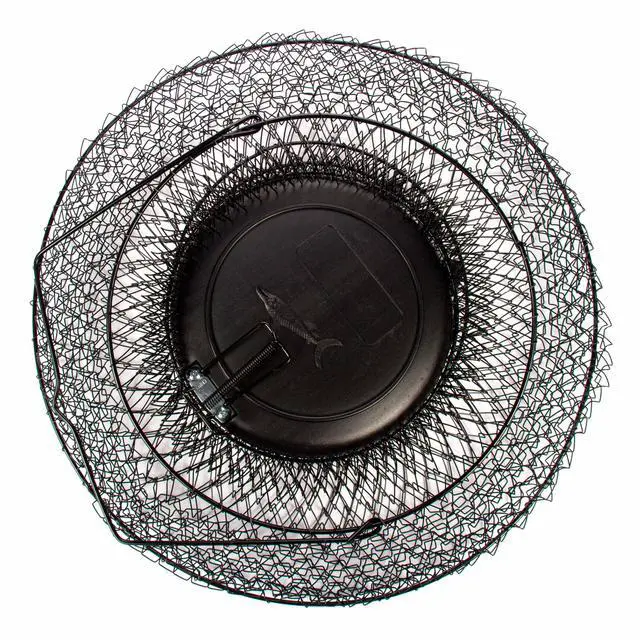 Alt view image 7 of 7 - Ozark Trail 15 in x 21 in Collapsible Floating Wire Fishing Basket with Trap Doors and Handle