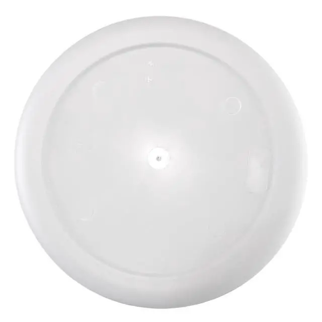 Alt view image 2 of 7 - Mainstays Flexible Round Laundry Hamper, White Plastic