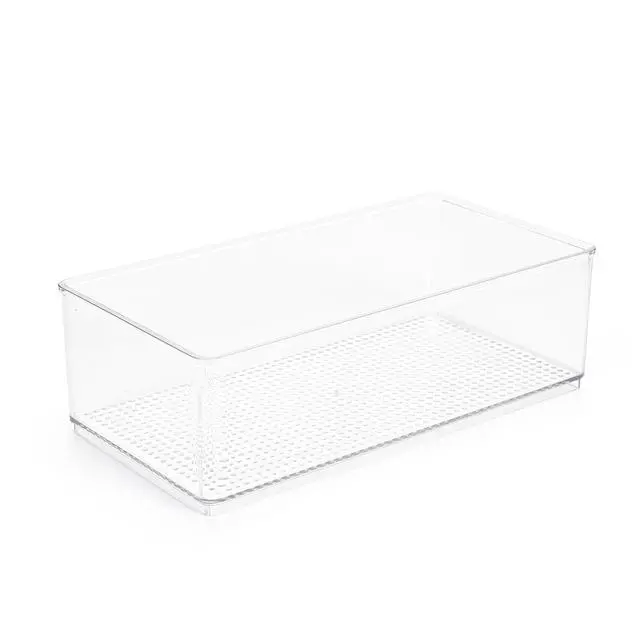 Alt view image 5 of 7 - Mainstays Large Clear Plastic Organizer Bin for Bathroom