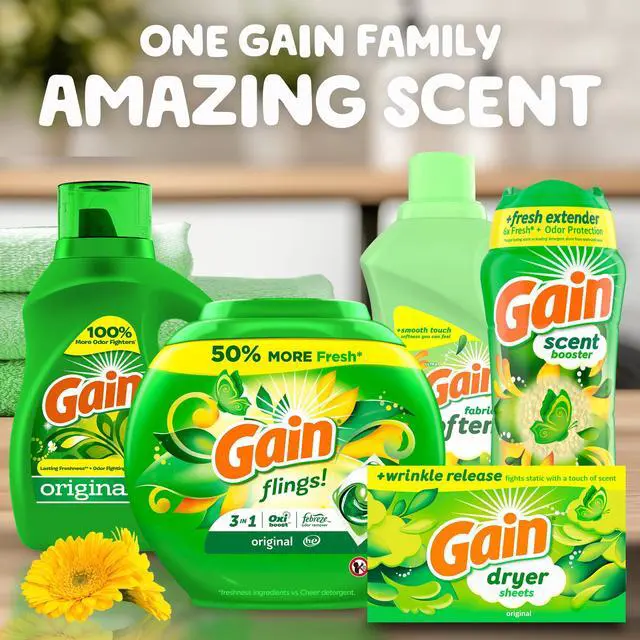 Alt view image 6 of 7 - Gain Laundry Scent Beads, Fireworks In-Wash Scent Booster, Original Scent, 5.7oz