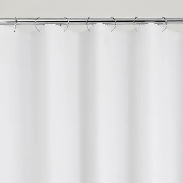 Alt view image 3 of 7 - Mainstays Light Weight PEVA Shower Curtain Liner, 70 in x 71 in, White
