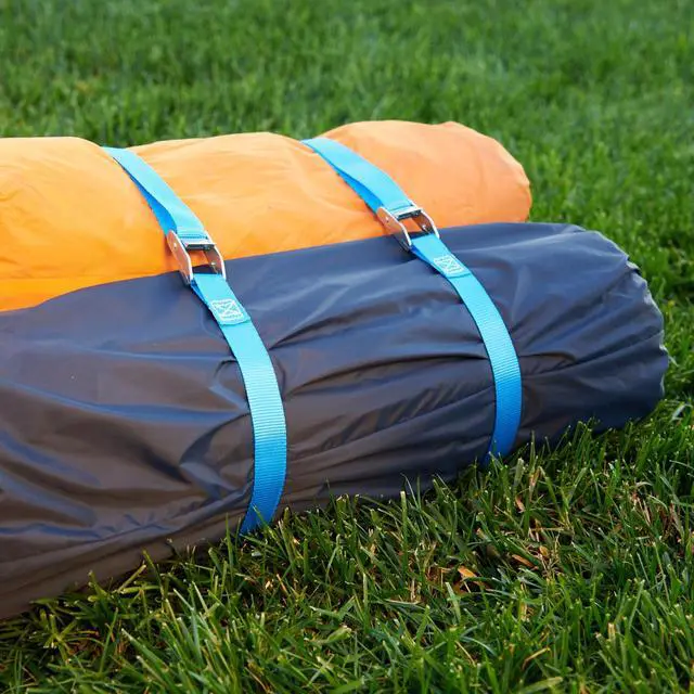 Alt view image 3 of 7 - Hyper Tough 13 ft x 1 in Cam Buckle Lashing Strap Tie Down, 200 lbs., 2 Straps